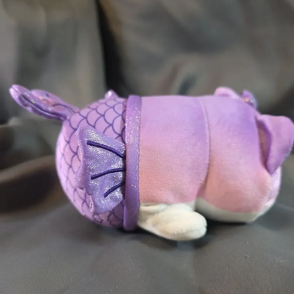 Aphmau MeeMeows Plush Lot of 2 Mermaid & Emerald Cats